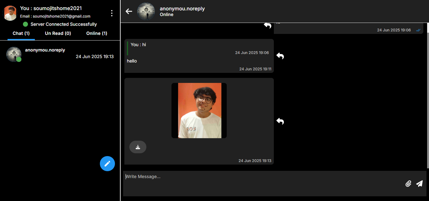 Andromeda Chat WebApp